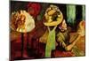 Edgar Degas The Fashion Shop Art Print Poster-null-Mounted Poster