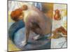 Edgar Degas: The Tub, 1886-Edgar Degas-Mounted Giclee Print