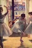 The Dance Foyer at the Opera on the Rue Le Peletier, 1872-Edgar Degas-Giclee Print