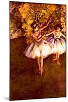 Edgar Degas Young Dancers-null-Mounted Art Print