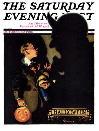 "Halloween, 1926," Saturday Evening Post Cover, October 30, 1926