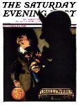 "Halloween, 1926," Saturday Evening Post Cover, October 30, 1926-Edgar Franklin Wittmack-Giclee Print