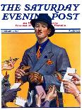 "Drum Major," Saturday Evening Post Cover, October 27, 1934-Edgar Franklin Wittmack-Giclee Print