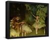 Edgar Germain Hilaire Degas (Ballet rehearsal) Art Poster Print-null-Framed Poster