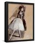 Edgar Germain Hilaire Degas (Dancer in step position) Art Poster Print-null-Framed Poster