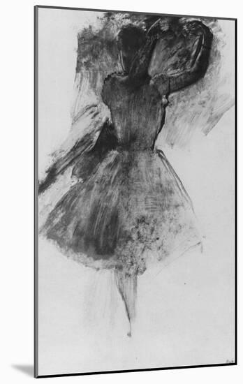 Edgar Germain Hilaire Degas (Dancer with raised arms) Art Poster Print-null-Mounted Poster