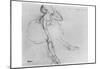 Edgar Germain Hilaire Degas (Little Dancer, relax) Art Poster Print-null-Mounted Poster
