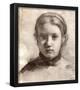 Edgar Germain Hilaire Degas (Portrait of Giovanna Bellelli) Art Poster Print-null-Framed Poster