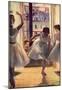 Edgar Germain Hilaire Degas (Three dancers in a practice room) Art Poster Print-null-Mounted Poster