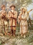 Lewis and Clark with Sacagawea-Edgar Samuel Paxson-Giclee Print