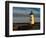 Edgartown Lighthouse at Christmas on Martha's Vineyard at Sunset-James Shive-Framed Photographic Print