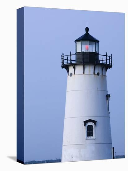 Edgartown Lighthouse, Edgar Town, Martha's Vineyard, Massachusetts, USA-Walter Bibikow-Stretched Canvas