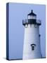 Edgartown Lighthouse, Edgar Town, Martha's Vineyard, Massachusetts, USA-Walter Bibikow-Stretched Canvas