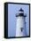 Edgartown Lighthouse, Edgar Town, Martha's Vineyard, Massachusetts, USA-Walter Bibikow-Framed Stretched Canvas