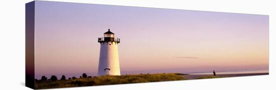 Edgartown Lighthouse, Marthas Vineyard, Massachusetts, USA-null-Stretched Canvas