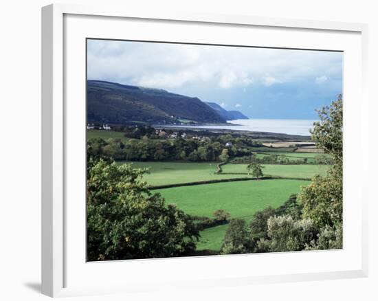 Edge of Exmoor, Near Porlock, Somerset, England, United Kingdom-Rob Cousins-Framed Photographic Print