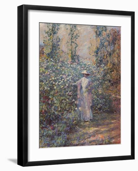 Edge of Garden-Robert Payton Reid-Framed Art Print