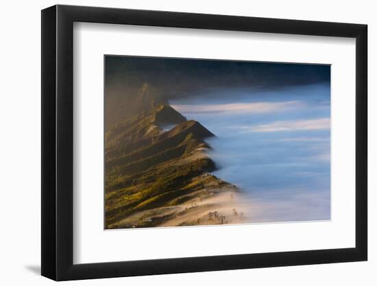 Edge of Tengger Caldera, Bromo Tengger Semeru NP, East Java, Indonesia-Keren Su-Framed Photographic Print