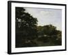 Edge of the Forest in Fountainbleau, c.1865-Frederic Bazille-Framed Giclee Print