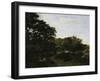 Edge of the Forest in Fountainbleau, c.1865-Frederic Bazille-Framed Giclee Print