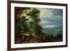 Edge of the Forest (The Flight into Egyp), 1610-Jan Brueghel the Elder-Framed Giclee Print