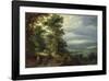 Edge of the Forest-Pieter Bruegel the Elder-Framed Premium Giclee Print