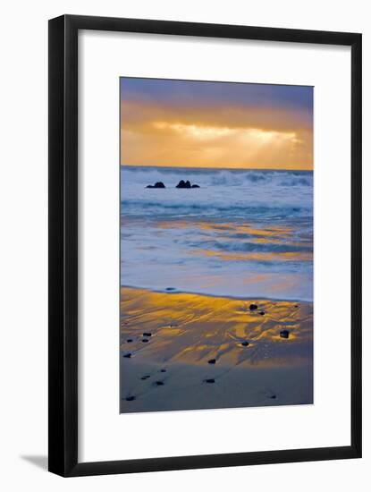 Edge of the Ocean-Vincent James-Framed Photographic Print