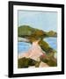 Edge of the Ocean-Toby Gordon-Framed Art Print