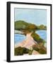 Edge of the Ocean-Toby Gordon-Framed Art Print