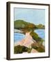 Edge of the Ocean-Toby Gordon-Framed Art Print