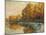 Edge of the River in Autumn. Bords de Riviere en Automne. 1912-Gustave Loiseau-Mounted Giclee Print