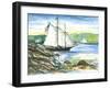 Edge of the Sea-Gregory Gorham-Framed Art Print