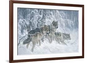 Edge of Winter (detail)-Larry Fanning-Framed Art Print