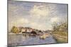 Edges of the Loing, 1885-Alfred Sisley-Mounted Giclee Print