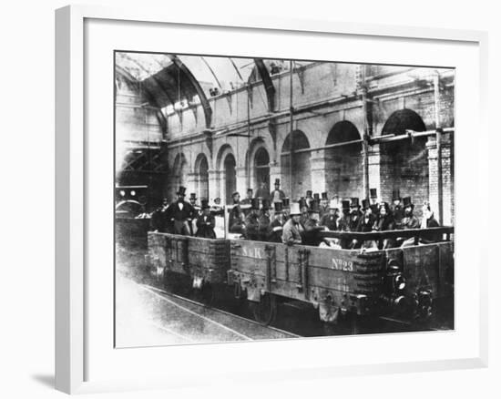 Edgeware Road Station-null-Framed Photographic Print