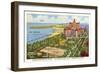 Edgewater Beach Hotel, Chicago, Illinois-null-Framed Art Print