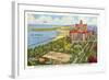 Edgewater Beach Hotel, Chicago, Illinois-null-Framed Art Print