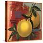 Edgewild Brand - San Dimas, California - Citrus Crate Label-Lantern Press-Stretched Canvas