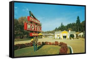 Edgewood Motel-null-Framed Stretched Canvas