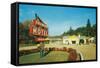 Edgewood Motel-null-Framed Stretched Canvas