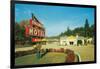 Edgewood Motel-null-Framed Art Print