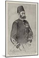 Edhem Moushir Pasha, General in Command of the Turkish Troops During the War-null-Mounted Giclee Print