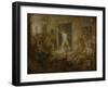 Edict of William the Testy Against Tobacco, 1865-John Quidor-Framed Giclee Print