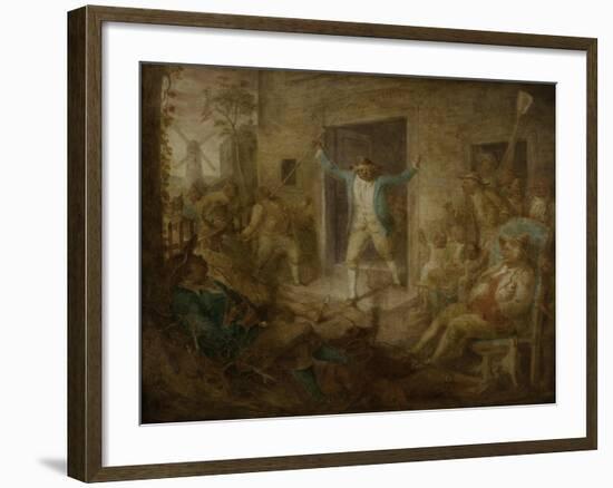 Edict of William the Testy Against Tobacco, 1865-John Quidor-Framed Giclee Print