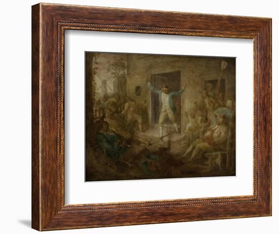 Edict of William the Testy Against Tobacco, 1865-John Quidor-Framed Giclee Print