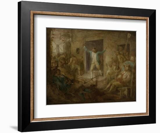 Edict of William the Testy Against Tobacco, 1865-John Quidor-Framed Giclee Print