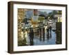 Edinburgh at Dusk-Desmond O'hagan-Framed Giclee Print