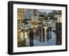 Edinburgh at Dusk-Desmond O'hagan-Framed Giclee Print