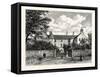 Edinburgh: Brunstane House-null-Framed Stretched Canvas