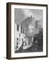 'Edinburgh Castle', 1843, (1845)-John Jackson-Framed Giclee Print